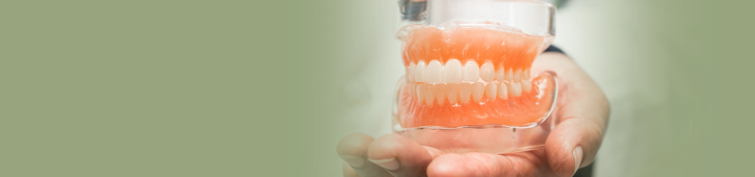 Banner da página Prótese Dentária